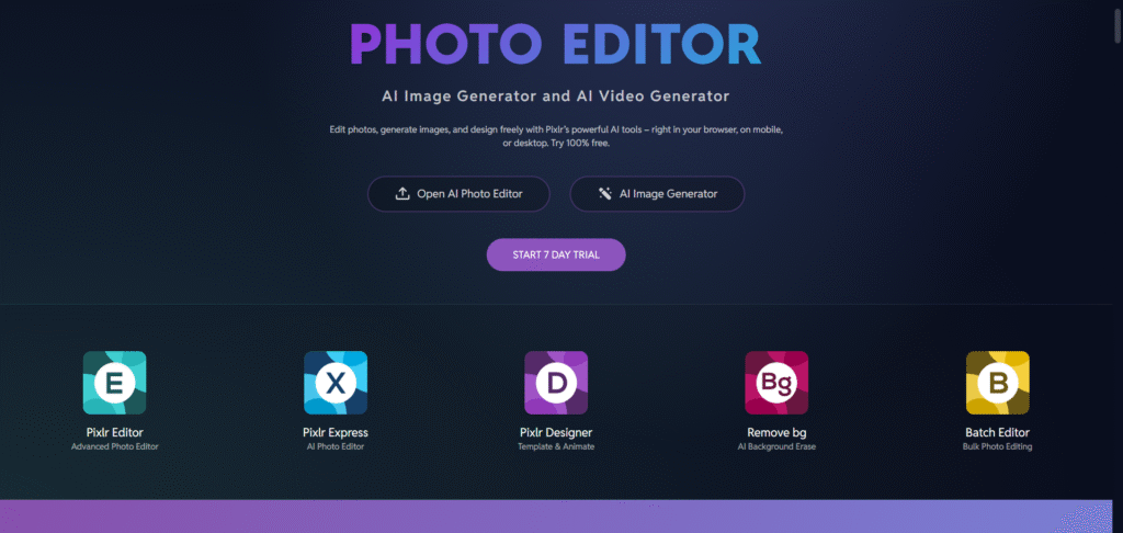 Free Online AI Photo Editor, Image Generator Pixlr.png