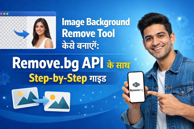 Image Background Remove Tool कैसे बनाएँ Remove.bg API के साथ Step-by-Step गाइड'